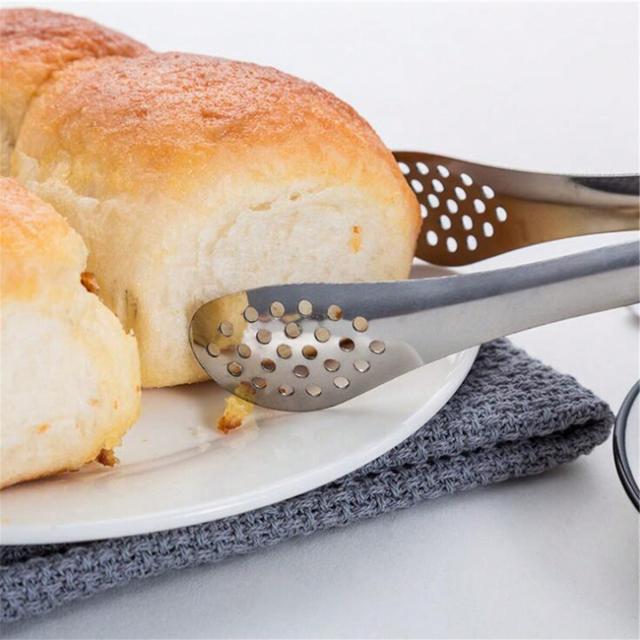 304 Stainless Steel Food Clip, Korean Style Barbecue Clip, Household Steak Clip, Kitchen Tool, Buffet Bread Clip